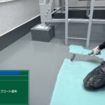 天王寺区ビル　屋上防水 工事写真