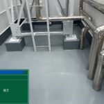 天王寺区ビル　屋上防水 工事写真