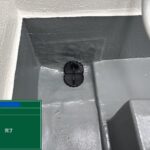 天王寺区ビル　屋上防水 工事写真