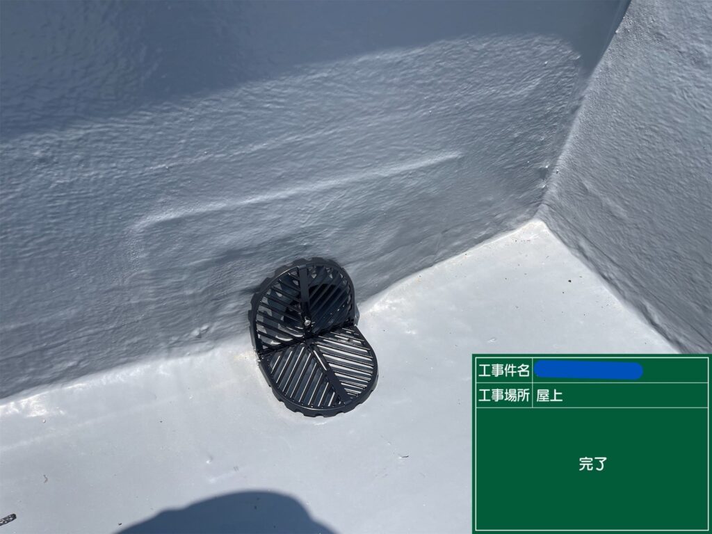 京都市　ビル屋上防水 工事写真