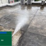 天王寺区ビル　屋上防水 工事写真