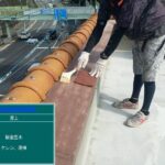 川西市　ビル屋上　ウレタン防水 工事写真