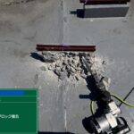 川西市　ビル屋上　ウレタン防水 工事写真