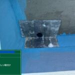 川西市　ビル屋上　ウレタン防水 工事写真