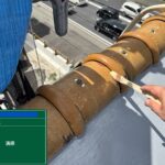 川西市　ビル屋上　ウレタン防水 工事写真